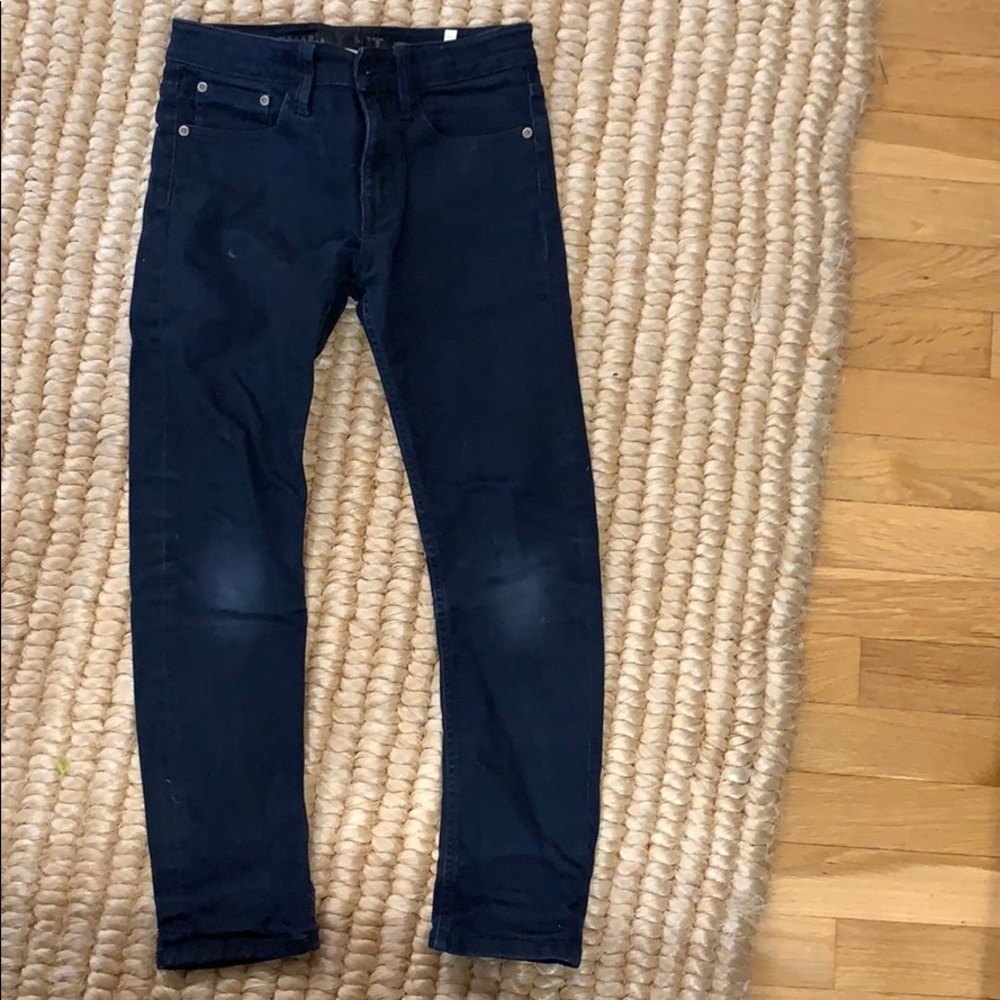 H&M dark denim stretch boy jeans 8
